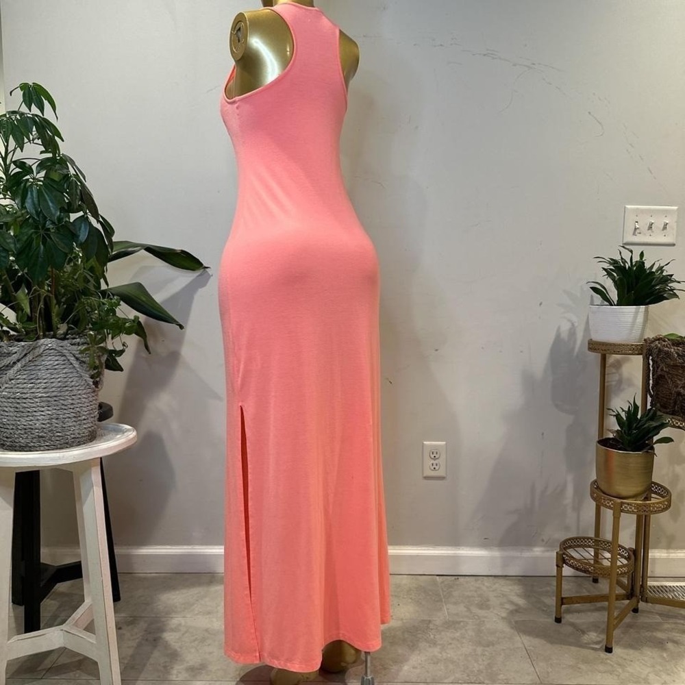 Y2K Cyber Vintage Guess Y2K Orange maxi tank dress with button detail SMALL - Picture 8 of 8